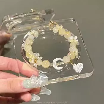 Османтус Кот Маленькая Звезда Кот Плетеный Браслет Универсальный Браслет Ручной Веревочный Браслет для Лучшего Друга Наборный Парный Ювелирный Браслет