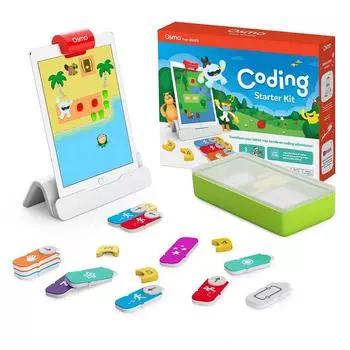 Osmo Coding Starter Kit для iPad Osmo Coding Starter Kit Для детей от 5 до 10 лет Обучающая игрушка для обучения с использованием (Поддержка японского языка/обычная версия)