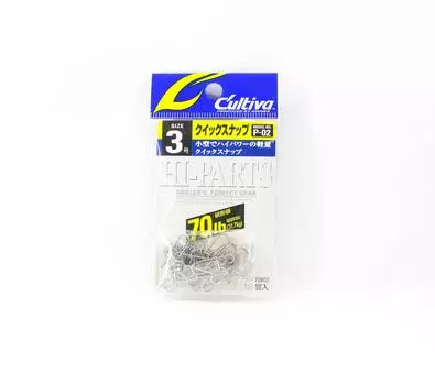 Оснастка для приманки Owner P-02 Snap из нержавеющей стали, размер 3 (0056)