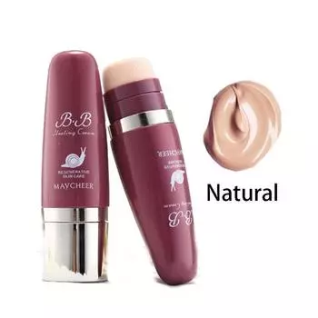 Основа для макияжа Основа для контроля жирного блеска BB Face Liquid Foundation Cream Natural