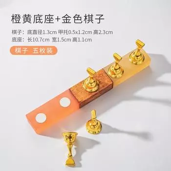 Основа для практики нейл-арта, трехцветная смола, твердая деревянная основа для сращивания, металлический флаг, накладные ногти для демонстрации дизайна ногтей