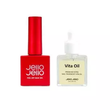 Основа-гель Jello Jello + план Vita oil Peel Off + Vita Oil Set
