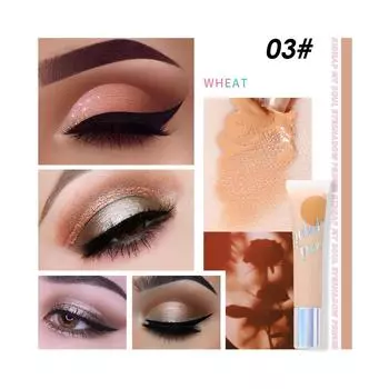 Основа под тени для век Консилер для век Shiny Color Eyeshadow Cream 6 цветов 15 мл One Size
