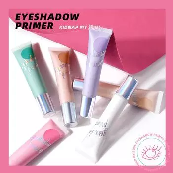 Основа под тени для век, консилер для век, блестящий цвет, кремовые тени для век 6 цветов 15 мл One Size белый