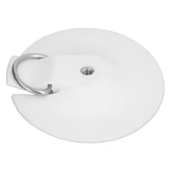 Основание для крепления камеры для серфинга с D-образным кольцом из ПВХ, устойчивая подставка-держатель для камеры для серфинга, фиксированный кронштейн белый