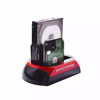 Основание для жесткого диска 875D-J со слотом для устройства чтения карт памяти для док-станции с жестким диском SATA/IDE 2,5/3,5 дюйма US plug