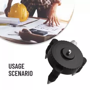 Основание измерителя уровня 360 градусов Алюминиевый сплав Точная регулировка Пластик