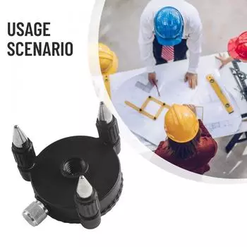 Основание измерителя уровня из алюминиевого сплава с тонкой регулировкой из пластика