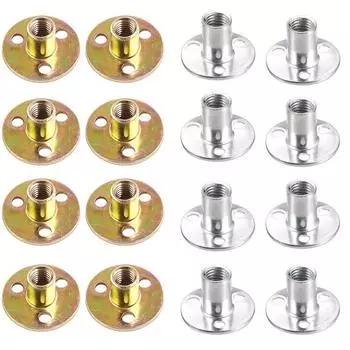 Основание M6M8M10 Гайки Т-образные Шплинт Оцинкованная фурнитура Крепеж Мебельная фурнитура Железная пластина Гайка Т-образные гайки M8-Thin