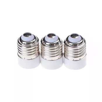 Основание от E14 до E27. Светодиодная лампа. Патрон лампы. Переходник. Цоколь. Преобразователь.