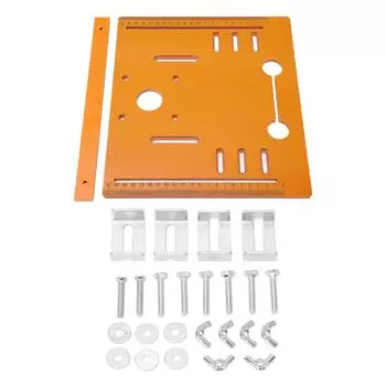 Основание режущего станка, циркулярная пила, нижняя доска, вставная пластина стола для деревообрабатывающего проекта