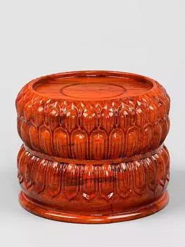 Основание статуи Будды из цельного дерева, постамент лотоса Бодхисаттвы Гуаньинь, деревянные украшения для Будды, курильница для благовоний