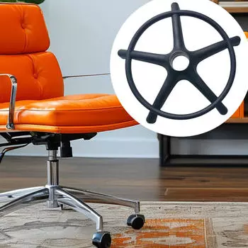 Основание стула стола игрового стола 33 см нижняя часть компьютера замена тяжелого парикмахера чёрный