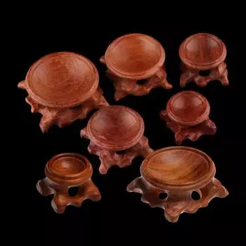 Основание выставочной витрины кислотной ветви деревянное для декора камня глобуса сферы хрустального шара