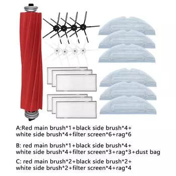 Основная боковая щетка HEPA фильтр швабры набор для Roborock S7 T7S Plus аксессуары Easy