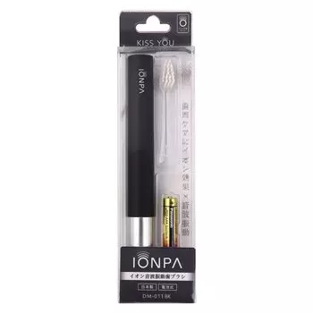 Основной блок звуковой вибрационной зубной щетки IONPA Черный DM-011 (1 комплект)