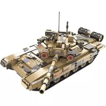 Основной боевой танк Barney Land Cada Block Car T-90 C61003W 1722 Peace, разноцветный