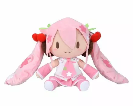 Особая пушистая плюшевая игрушка серии Hatsune Miku «Sakura Miku»