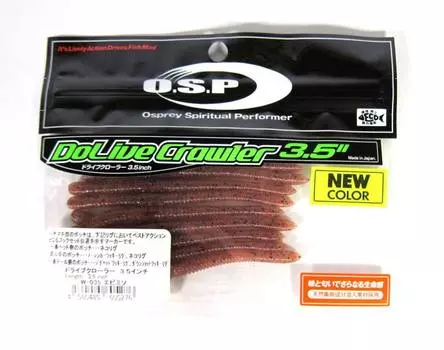 OSP Мягкая Приманка Dolive Crawler 3,5 дюйма W-035 (5276)