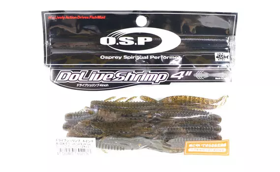 OSP Мягкая Приманка Dolive Shrimp 4 дюйма W004 (2176)