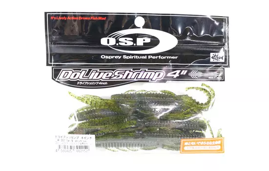 OSP Мягкая Приманка Dolive Shrimp 4 дюйма W001 (2152)