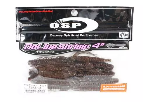 OSP Мягкая приманка Dolive Shrimp 4 дюйма W-010 (2533)