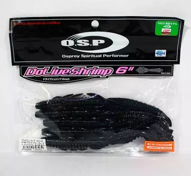 OSP Мягкая Приманка Dolive Shrimp 6 дюймов W-006 (3432)