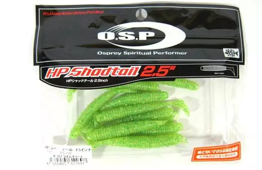 OSP Мягкая Приманка HP Хвост Шэда 2,5 дюйма W-007 (1697)