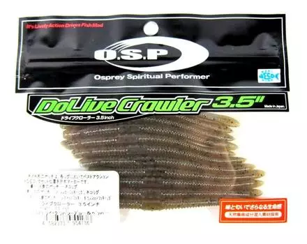 OSP Soft Lure Dolive Crawler 3,5 дюйма W-023 (4136)
