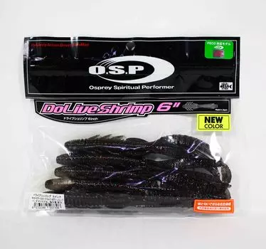 OSP Soft Lure Dolive Креветка 6 дюймов W-052 (7708)
