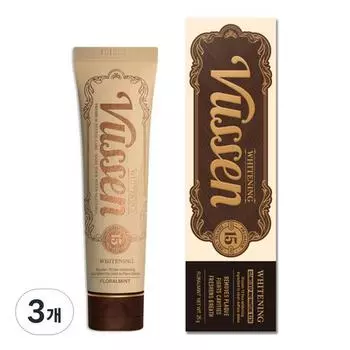 Osstem Busen 15 Отбеливающая зубная паста с цветочным вкусом мяты, 80 г, 3 шт.