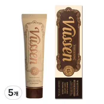 Osstem Busen 15 Отбеливающая зубная паста с цветочным вкусом мяты, 80г, 5 шт.