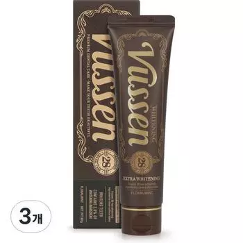 Osstem Busen 28 Отбеливающая зубная паста с цветочным вкусом мяты, 80 г, 3 шт.