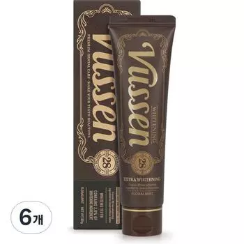 Osstem Busen 28 Отбеливающая зубная паста с цветочным вкусом мяты, 80г, 6 шт.