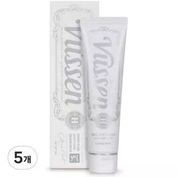 Osstem Busen NewH Отбеливающая зубная паста со вкусом цитруса и мяты, 120г, 5 шт.