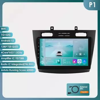 OSSURET 8-ядерный Carplay 4G 10,1-дюймовый автомобильный интеллектуальный Android-радиоприемник для Ford Transit Connect 2005-2014 Tourneo Connect интеллектуальный экран DSP P1 4Core 1G 32G