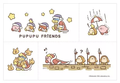 Ost Dream Land Pupupu Friends Iron Seal 1 8202 799 Kirby s