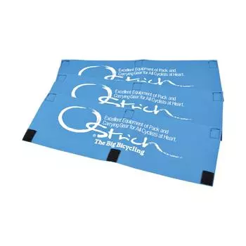 Ostrich Cycling Accessories Cover Set of 3 Royal Blue [Frame A]