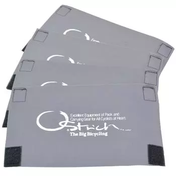 Ostrich Cycling Accessories Cover Set of 4 Gray [Frame B]