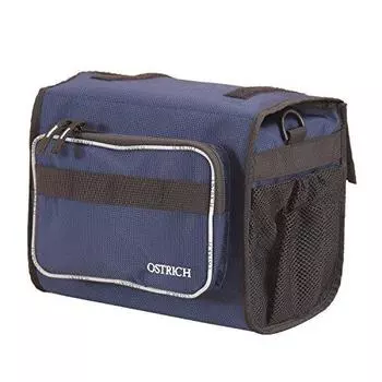 OSTRICH F-301K Front Bag, Navy Blue, 7.8L 9.4 x 7.9 x 5.9 inches (240 x 200 x 150 mm)