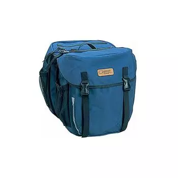 Ostrich Pannier Bags Navy Left and Right x 320mm x 140mm [P-225] Blue, Set, 19.5L (340mm (each side)) темно-синий