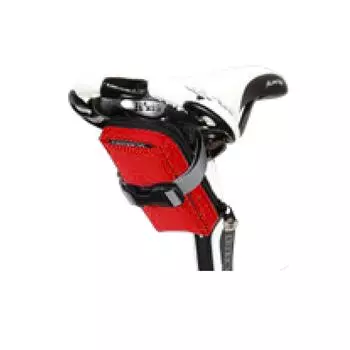 Ostrich Saddle Bag Red [SP-222]