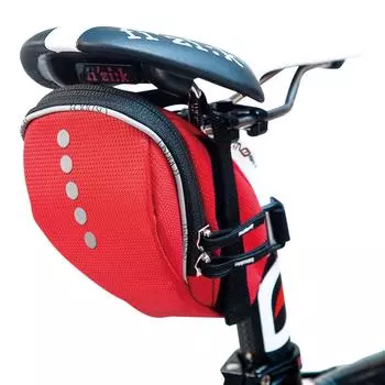 Ostrich Saddle Bag Red x 175 x [SP-103] 0.7l (80 80mm)