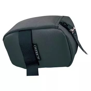 Ostrich Tubular Bag Tubular Bag Black [621-1]