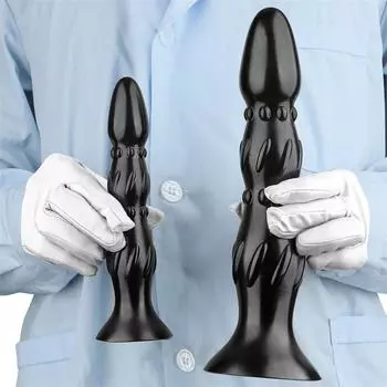 Остроконечная большая или маленькая супер длинная анальная пробка для выхода на улицу, чтобы носить анальные полоски для практики анального расширения анальный хризантема анус S