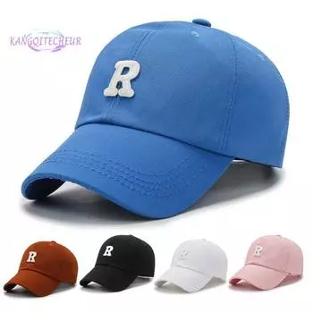 Остроконечная шляпа с пряжкой, регулируемая моющаяся буквенный декор, унисекс, защита от солнца, женская шляпа, головной убор чёрный