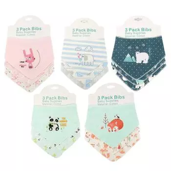 Островной мягкий и удобный хлопковый нагрудник для новорожденных, подарки на день рождения для маленьких девочек и мальчиков Rabbit