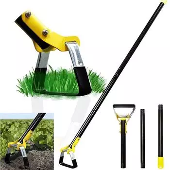Острые садовые хула-тяпки, нержавеющая сталь, кольцо-стремя, мотыга, петля-стремя, мотыга, инструмент для прополки 1.6m