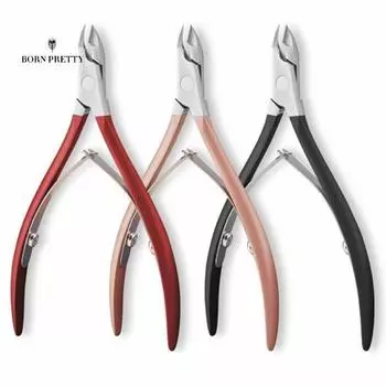 Острые украшения для ногтей из нержавеющей стали, машинки для стрижки ногтей, ножницы для кутикулы, ножницы для омертвевшей кожи, маникюрный инструмент