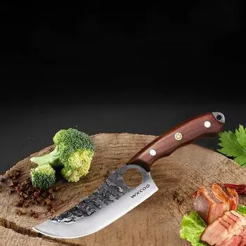 Острый мясницкий мачете для разделки рыбы и нарезки мяса кухонный нож из нержавеющей стали высокой твердости бытовой кухонный нож with cover